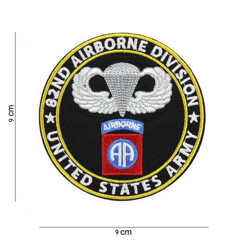 Nášivka textilná 101 Inc 82nd AIrborne Division - farebná