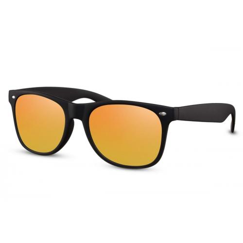 Slnečné okuliare Solo Wayfarer Ora - čierne-oranžové