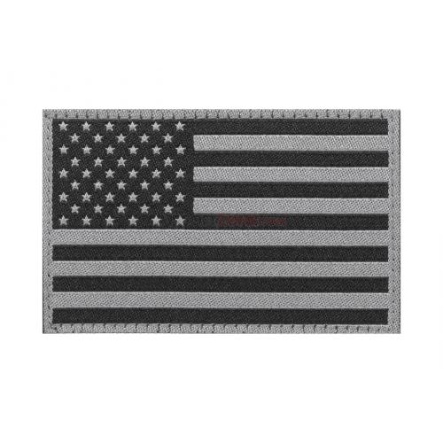 Nášivka Claw Gear vlajka USA - sivá