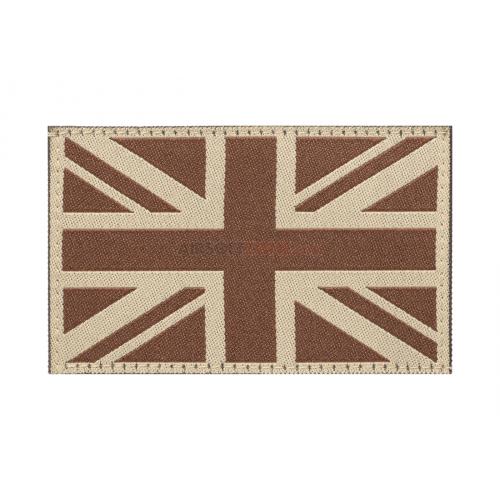 Nášivka Claw Gear vlajka Veľká Británia - desert