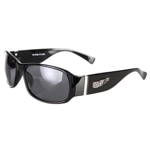 Slnečné okuliare 101 Inc Biker 2 - čierne