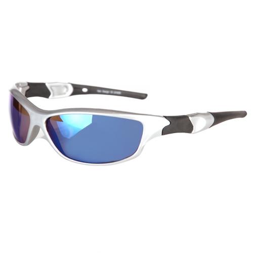 Slnečné okuliare 101 Inc Biker 9 - strieborné-modré