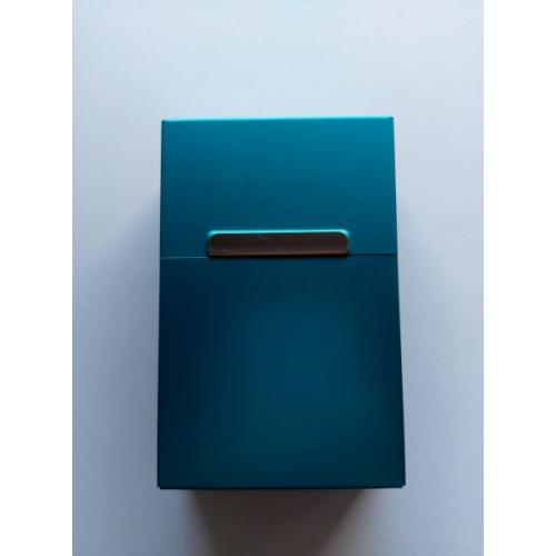 Plechová krabička na cigarety - modrá