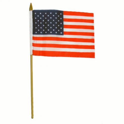 Prápor na tyčke Fostex vlajka USA 10 x 15 cm