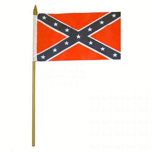 Praporek na tyčce Fostex Jižanská vlajka USA 10 x 15 cm - barevný