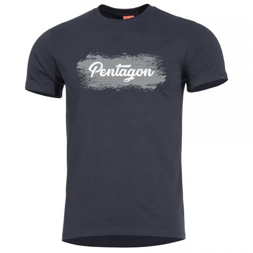 Tričko Pentagon Grunge - černé