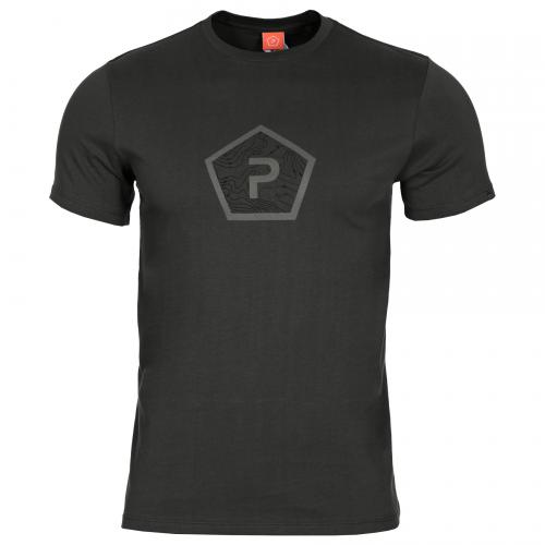 Tričko Pentagon Shape - čierne