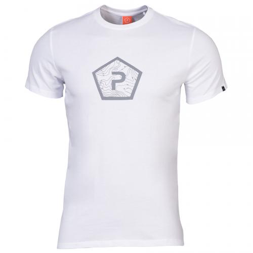 Tričko Pentagon Shape - biele