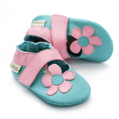 Kožené sandálky Liliputi Soft Sandals Lotus