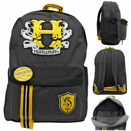 Školní batoh Harry Potter Hufflepuff - černý
