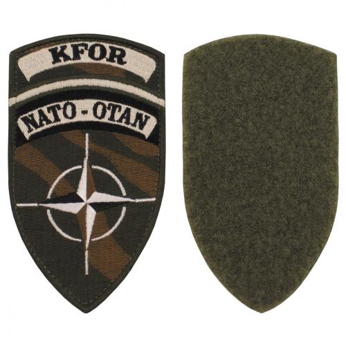 Nášivka KFOR NATO-OTAN - olivová
