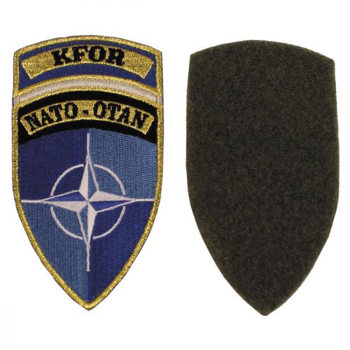 Nášivka KFOR NATO-OTAN - modrá