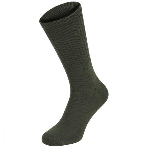 Ponožky MFH Army dlhšie 3 páry - olivové