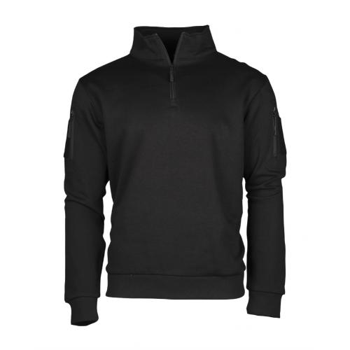 Mikina Mil-Tec Tactical Sweatshirt - čierna