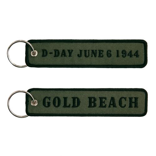 Prívesok na kľúče Fostex D-Day Gold Beach - olivový