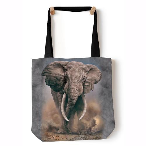 Taška přes rameno The Mountain African Elephant - šedá
