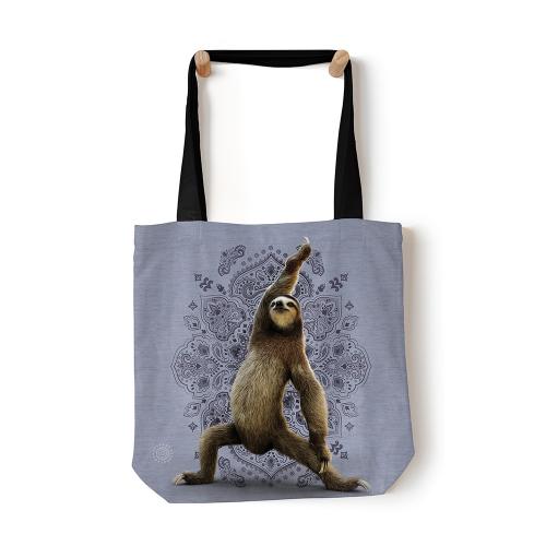 Taška přes rameno The Mountain Warrior Sloth - šedá