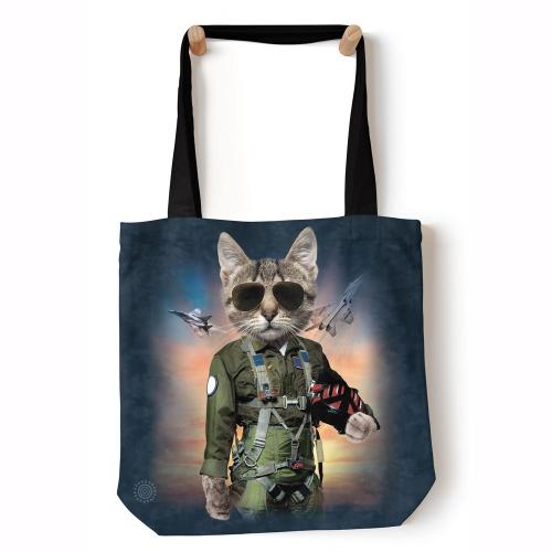 Taška přes rameno The Mountain Tom Cat Manimal - modrá