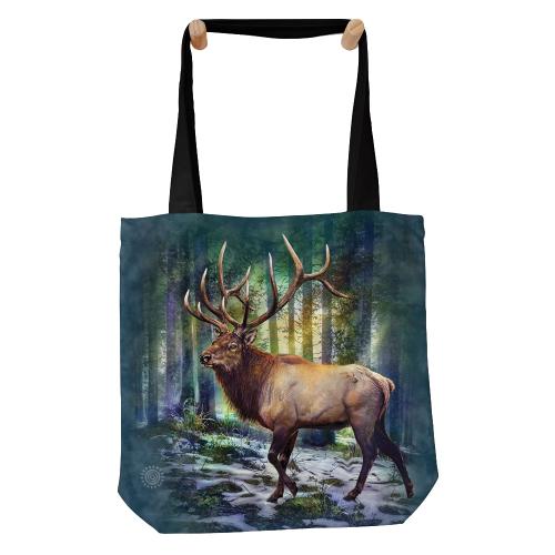 Taška přes rameno The Mountain Sunlit Elk - modrá