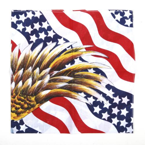 Šátek bandana Fosco USA Flag Eagle
