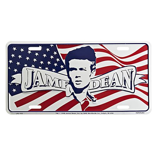 Cedule plechová Licence James Dean USA