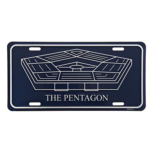 Cedule plechová Licence The Pentagon