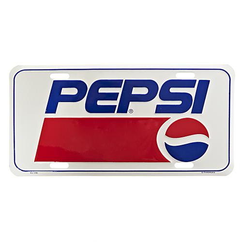 Ceduľa plechová Licence Pepsi Cola