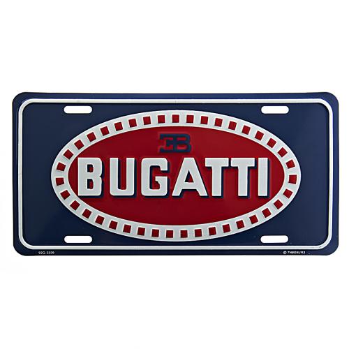 Cedule plechová Licence Bugatti
