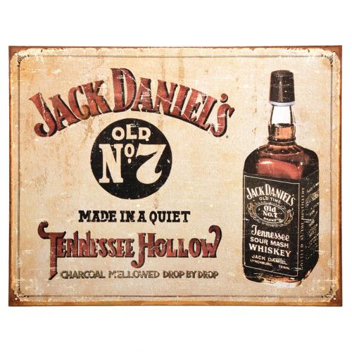 Ceduľa plechová Retro Jack Daniels Old No.7