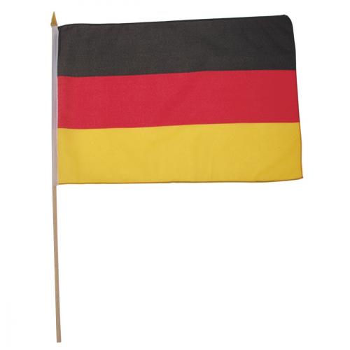 Prápor na tyčke MFH vlajka Nemecko 30 x 45 cm