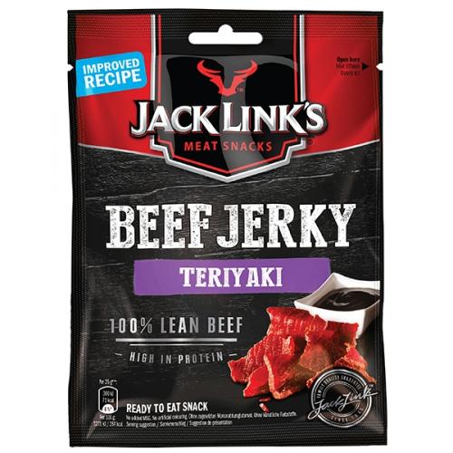 Sušené mäso Jack Links Beef Teriyaki 25g - min. trvanlivosť do 29.12.2021