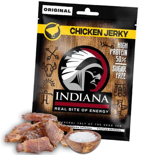 Sušené mäso Indiana Jerky kuracie 25g - min. trvanlivosť do 30.3.2023
