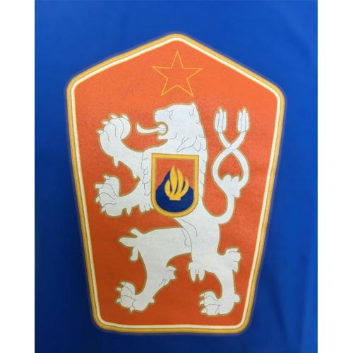 Tričko retro ČSSR - modré