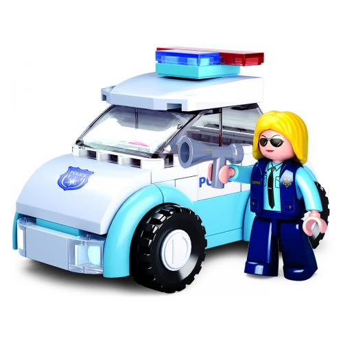Stavebnica Sluban Girls Dream Policajtka s vozidlom M38-B0600B