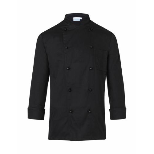 Základná kuchárska bunda Karlowsky Unisex - čierna