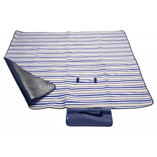 Piknik deka Cattaro Fleece 150x135cm - modrá