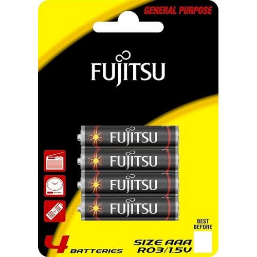 Batérie zinková AAA Fujitsu, blister 4ks