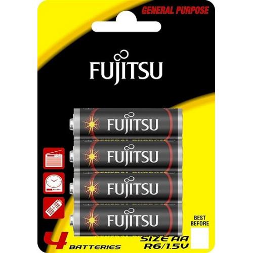 Baterie zinková AA Fujitsu, blistr 4ks