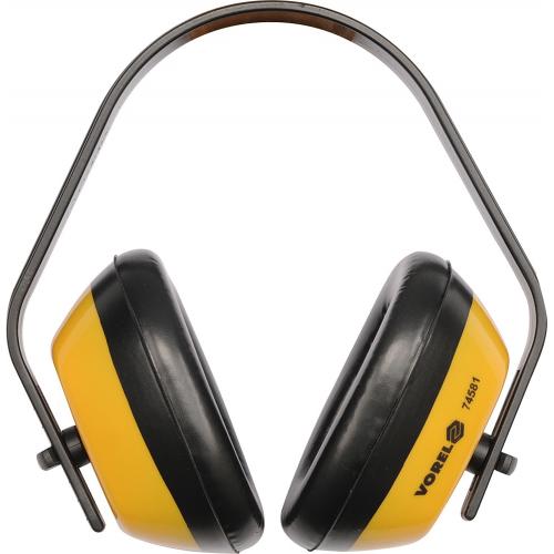 Chrániče sluchu - slúchadlá Vorel 74581 - čierne-žlté