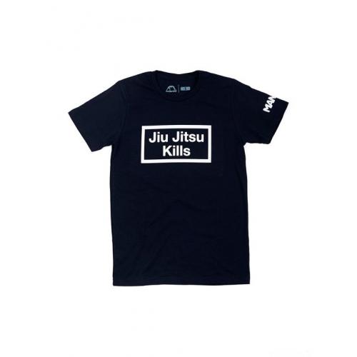 Tričko Manto Jiu Jitsu Kills - čierne