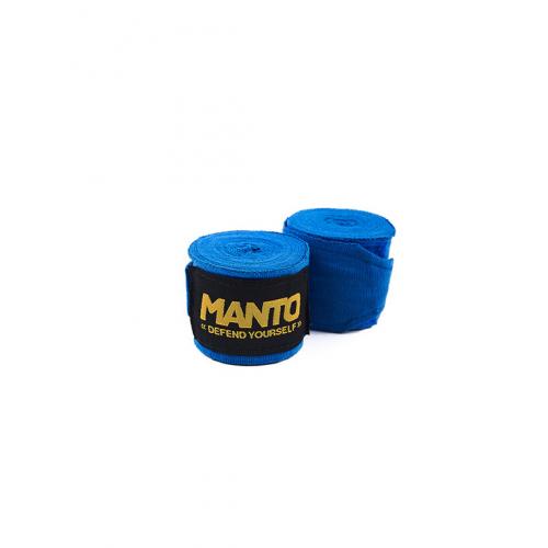 Boxerská bandáž Manto Handwrap Defend - modrá