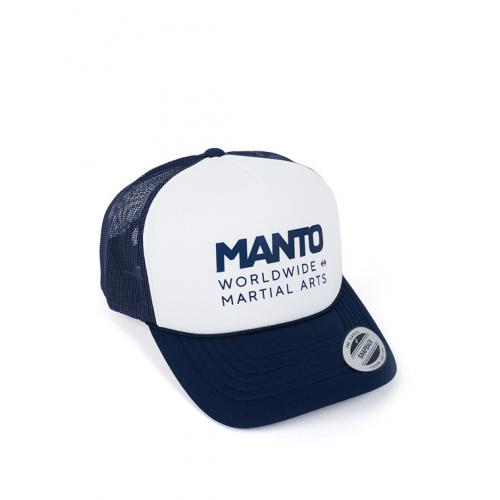 Kšiltovka Manto Mesh World - biela-navy