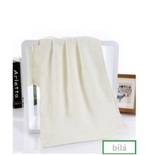 Bambusový ručník 34 x 75 cm - bílý