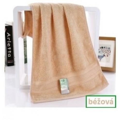 Bambusový ručník 34 x 75 cm - hnědý