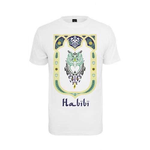 Tričko Mister Tee Habibi Owl - biele
