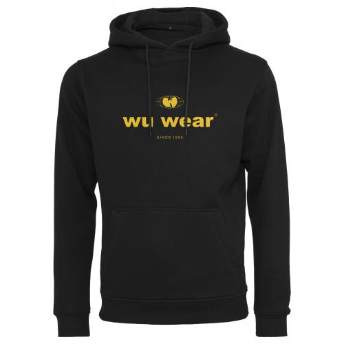 Mikina s kapucňou Wu-Wear Since 1995 - čierna