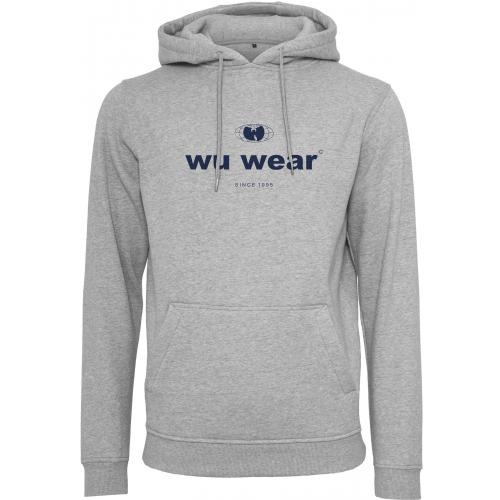 Mikina s kapucí Wu-Wear Since 1995 - šedá