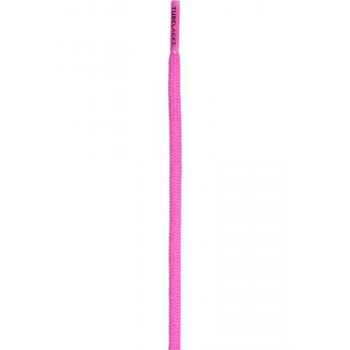 Šnúrky do topánok Tubelaces Rope Solid - ružové svietiace