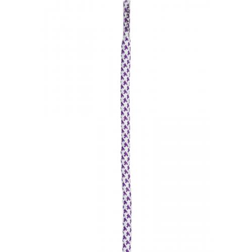 Šnúrky do topánok Tubelaces Rope Multi - biele-fialové