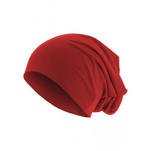 Čepice zimní MSTRDS Jersey Beanie - červená